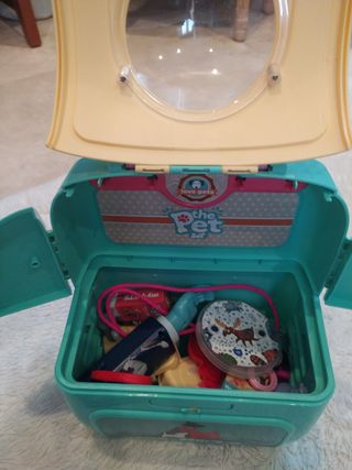 Maleta juguete de pet set