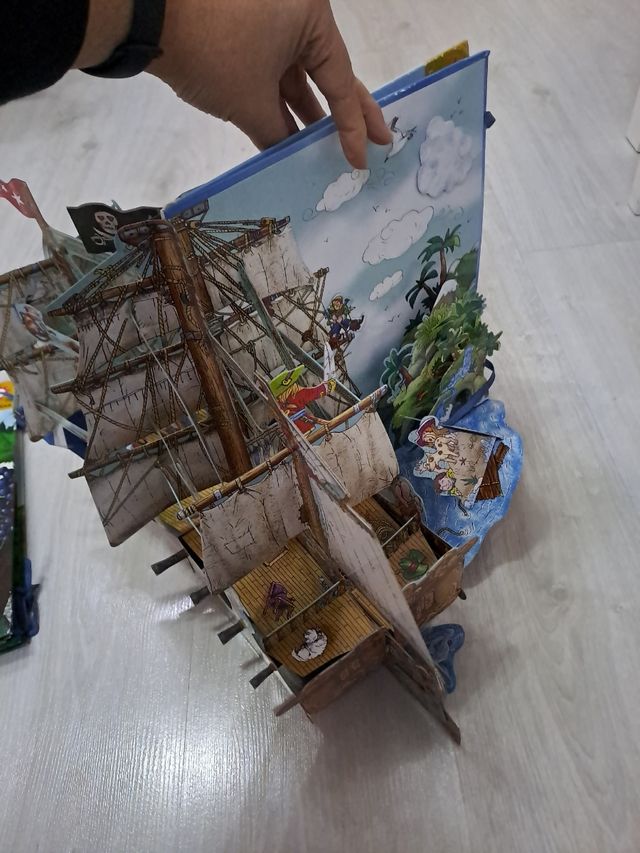 LIBROS-POP-UP EL BARCO PIRATA (Spanish Edition)