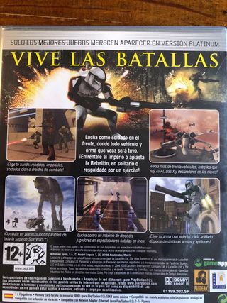 STAR WARS BATTLEFRONT para Ps2