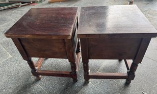 Mesitas de noche estilo castellanas