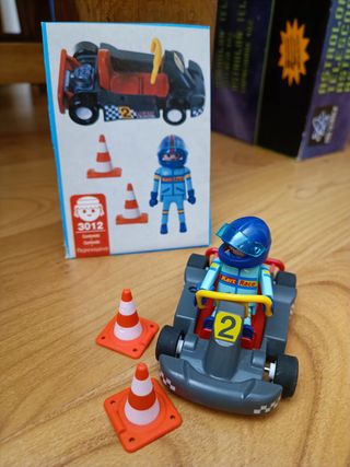 Playmobil 3992-Taller de motos+9974+3012