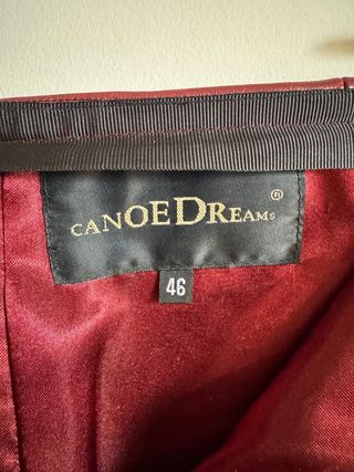 Pantalón Cuero Rojo 