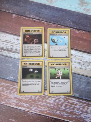 Cartas pokémon  Fósil 1 edición