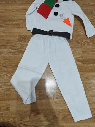 Disfraz de muñeco de nieve