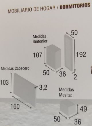 Ofertas en dormitorio de matrimonio