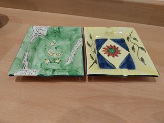 Ceniceros de cerámica artesanal