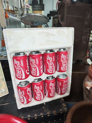 Antiguo blíster de Cocacola