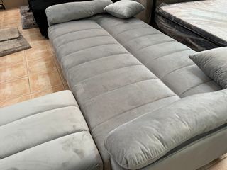 SOFA CAMA CON ARCON + PUFF + 2 COJINES ¡¡NUEVO!!