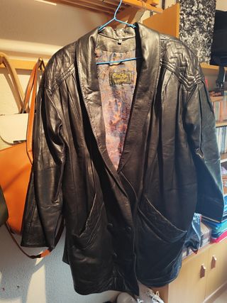 Abrigo hombre piel de ovino