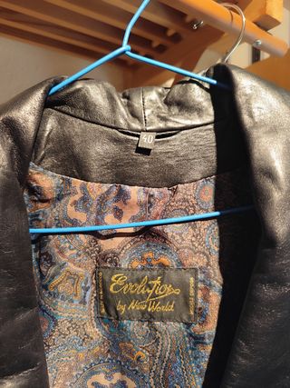 Abrigo hombre piel de ovino