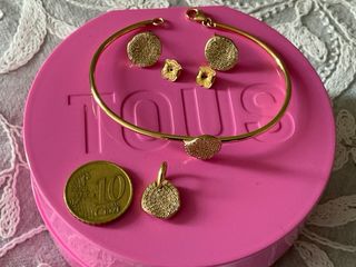 Conjunto nenufar TOUS en  ORO 18 kt/DIAMANTES