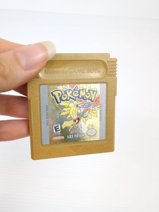 Pokemon Gold Version Game Boy Color AUTHENTIC