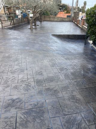 Hormigon impreso