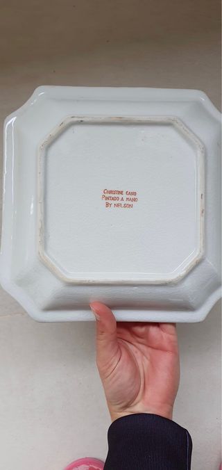 Plato cenicero joyero llavero vintage decorar