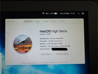 Macbook Air 13 inch mid 2011 A1369