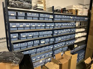 Estanteria Mecalux 144 cajones