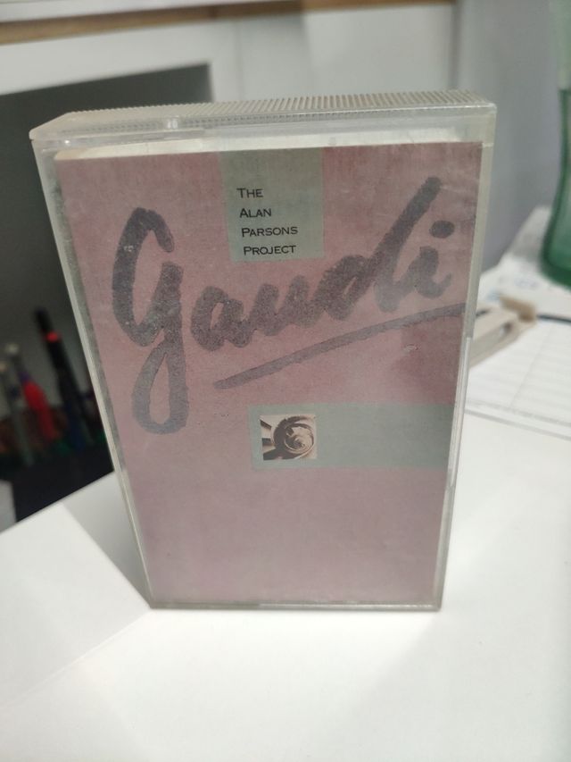 Cinta casette de Alan Parsons.  Gaudi