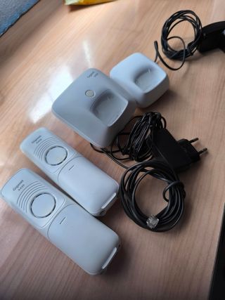 Teléfono inalámbrico Duo en blanco Gigaset A420