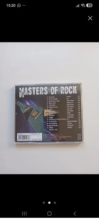 Lote 6 CD Heavy Metal y Hard Rock. Se hacen lotes.