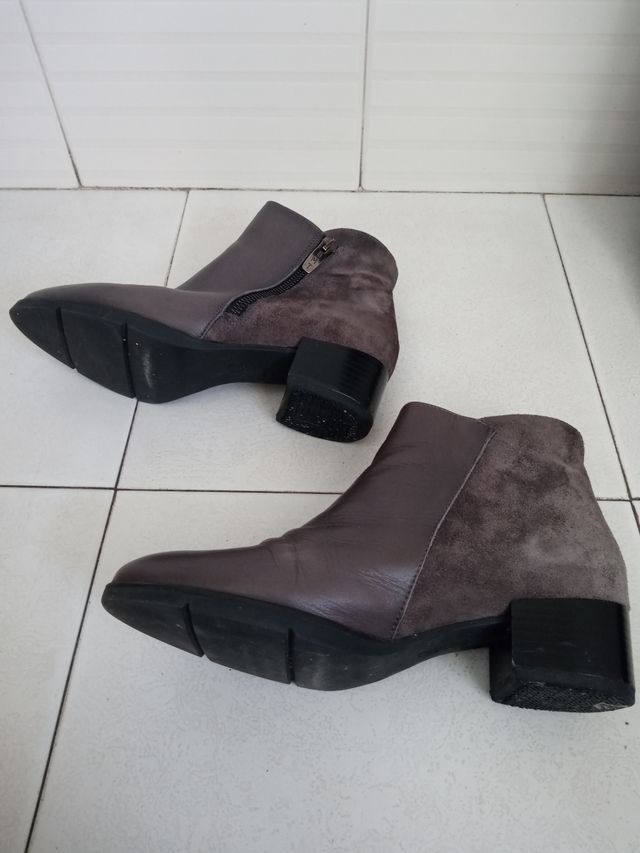 BOTINES DE PIEL ZEED N 36