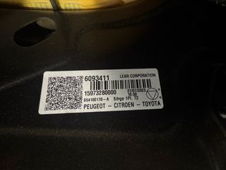 Asiento individual toyota proace city