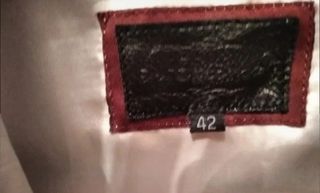 Cazadora polipiel talla 42
