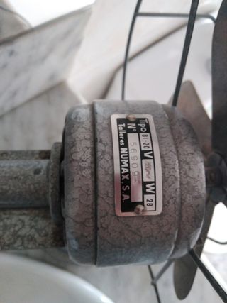Ventilador años 50-60