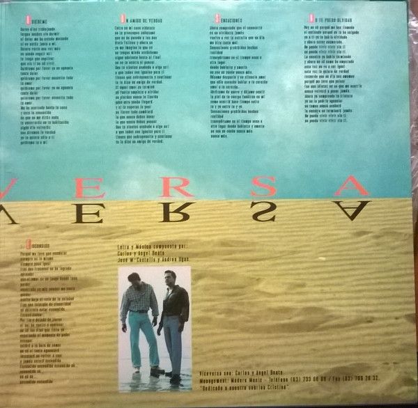 Viceversa. Un amigo de verdad. LP 1993.