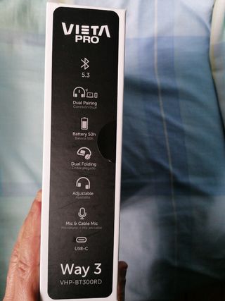 VIETA PRO WAY 3 AURICULARES BLUETOOTH VIETA PRO WA