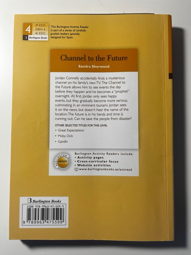 CHANNEL TO THE FUTURE 4§ESO BAR