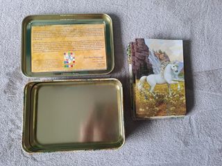 Caja postales unicornio