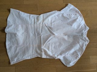 Camisa manga corta rosa ajustada