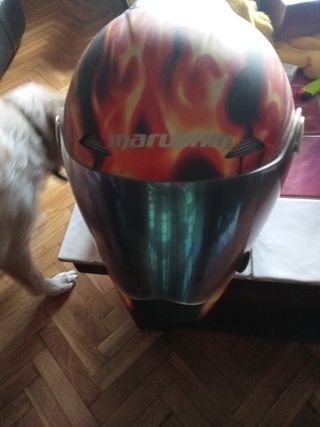 Casco moto esclusibo