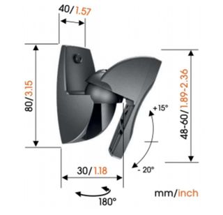 Soporte para altavoces Voegel's VLB 500