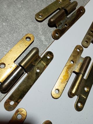 Lote 22 bisagras puertas metalicas