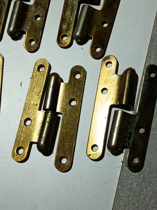 Lote 22 bisagras puertas metalicas