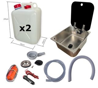 kit fregadero camper con tapa