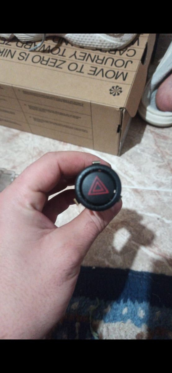 Botón Warning Saab 9000