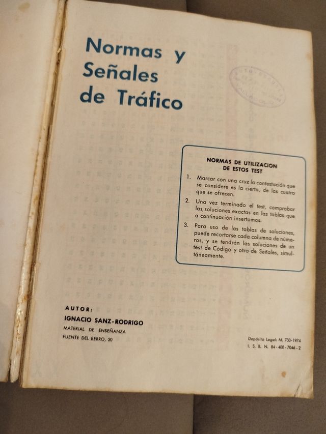 Lote de 3 Manuales de Tráfico Vintage - Años 70