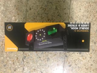 DOBLE PROYECTOR CON LASER Y ESTROBO