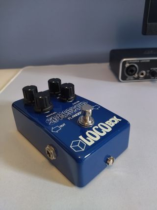 Pedal guitarra LocoBox Spaceship FLANGER 70s Japan