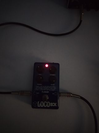 Pedal guitarra LocoBox Spaceship FLANGER 70s Japan