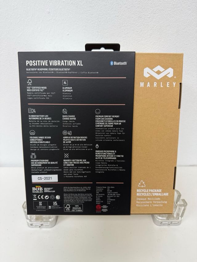 AURICULARES MARLEY HOUSE VIBRATION XL