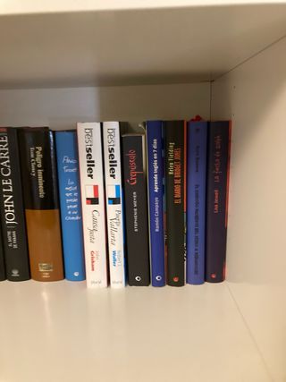 Lote 18 libros novela. Tapa dura.
