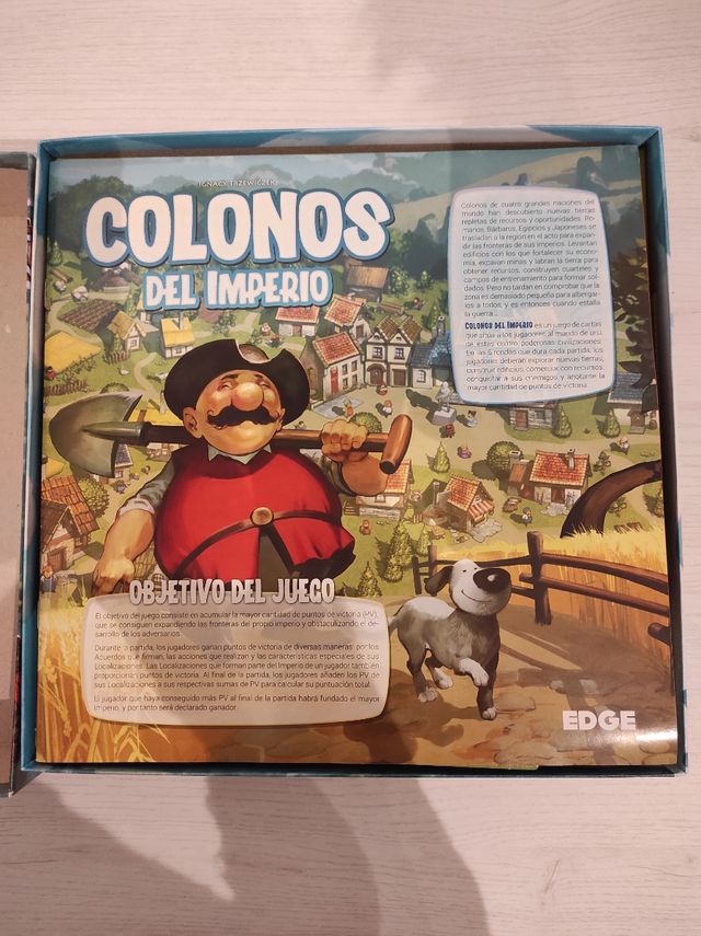 Colonos del imperio juego mesa