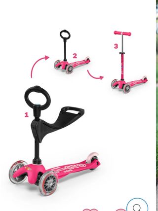 Patinete Mini Micro 3 en 1