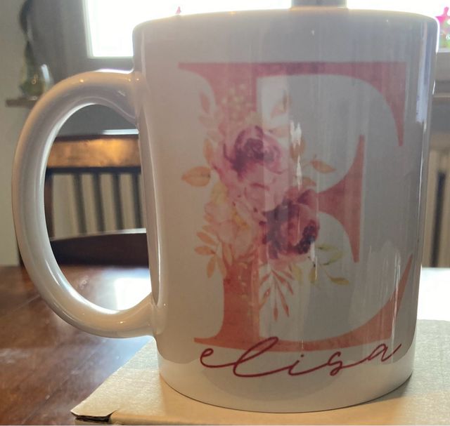Tazza personalizzata con nome Elisa