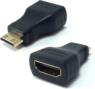 Adaptador Mini HDMI macho a HDMI Hembra