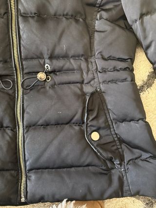 ABRIGO PLUMAS ZARA