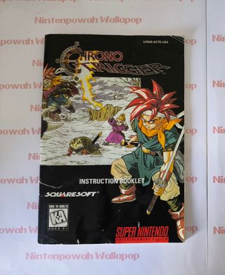 Manual Chrono Trigger Super Nintendo NTSC USA